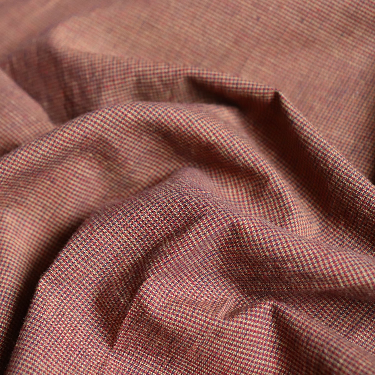 Swatch — Clove Tweed Handloom Cotton