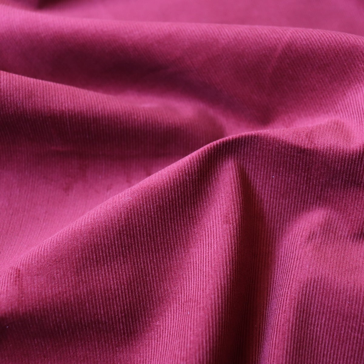 Japanese Cotton Pinwale Corduroy — Claret