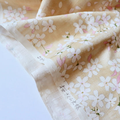 Sakura Cotton Dobby — Parchment