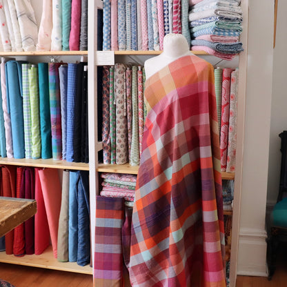 Sunset Handloom Cotton Check