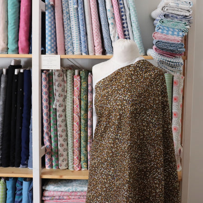 Speckled Cotton Lawn — Tortoise Shell