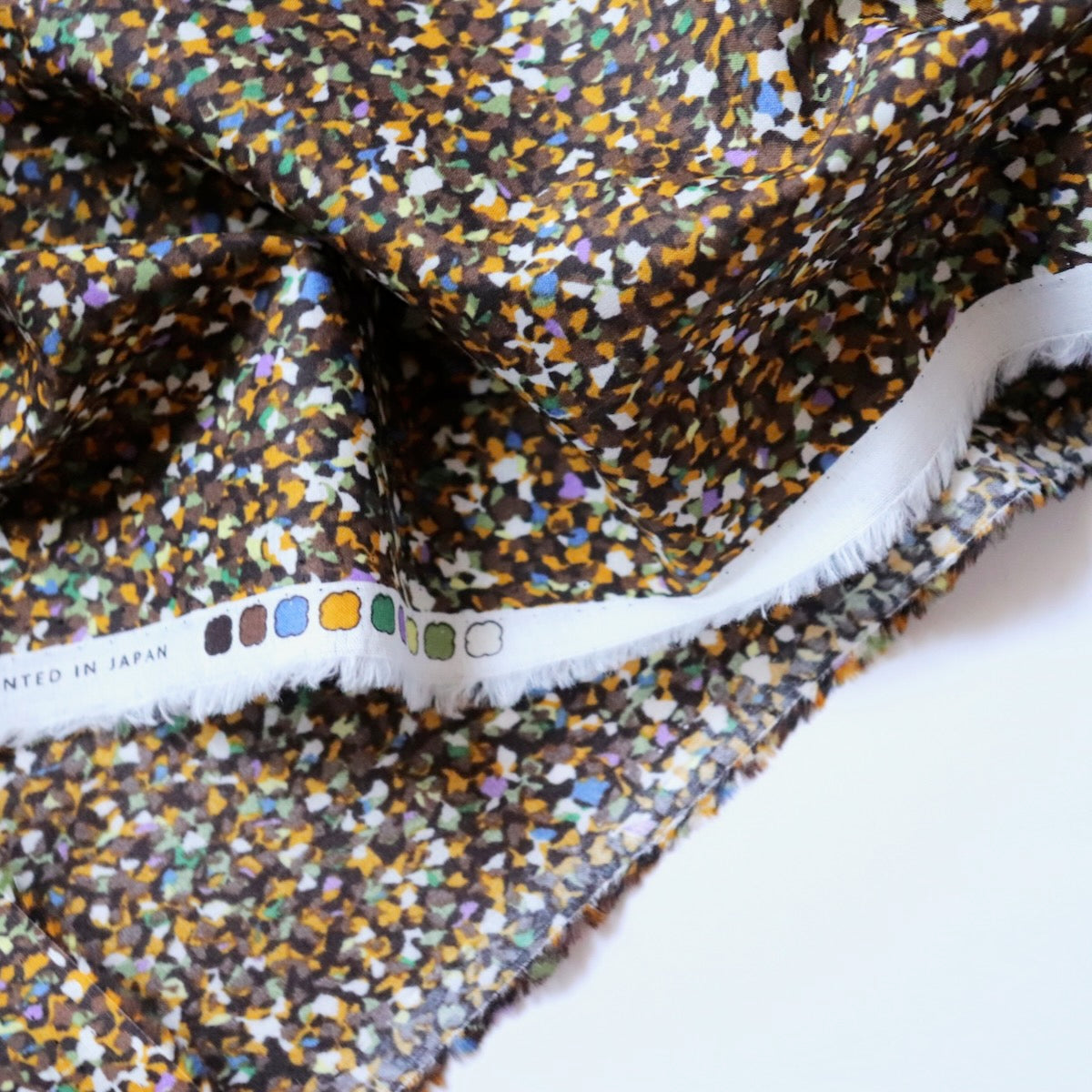 Speckled Cotton Lawn — Tortoise Shell