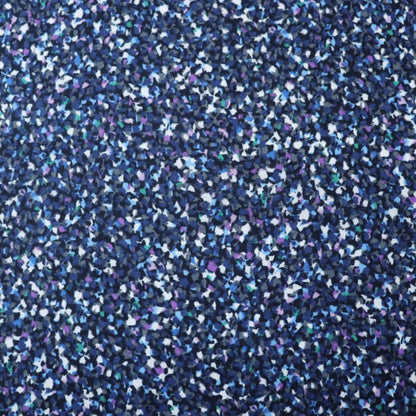 Speckled Cotton Lawn — Cobalt