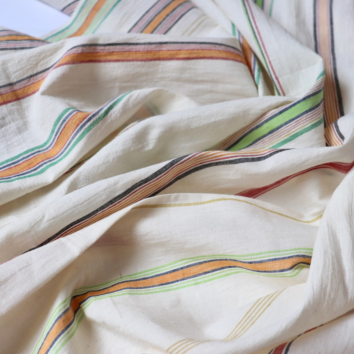 Swatch — Big Stripes Handloom Cotton