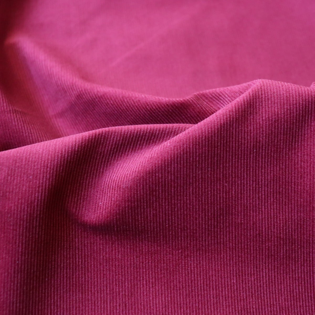 Japanese Cotton Pinwale Corduroy — Claret