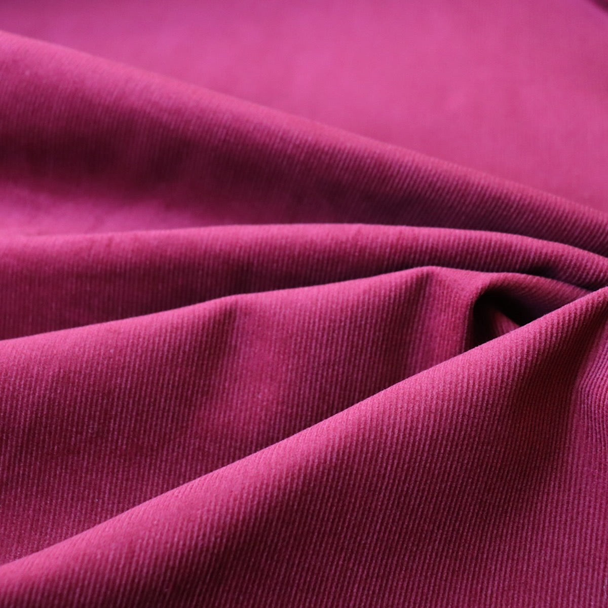 Japanese Cotton Pinwale Corduroy — Claret