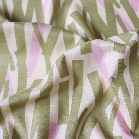 Twigs Cotton Dobby — Tarragon