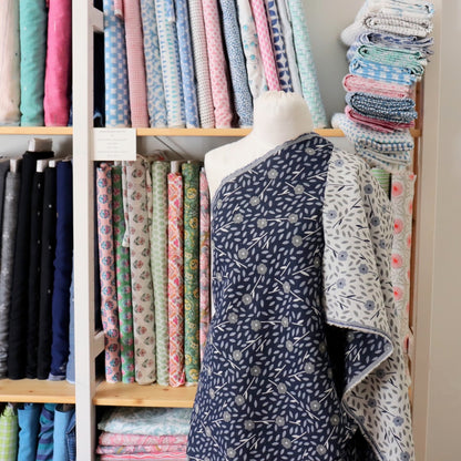 Little Flower Japanese Cotton Jacquard