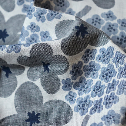Hydrangea Japanese Cotton Jacquard