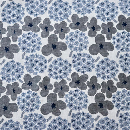 Hydrangea Japanese Cotton Jacquard
