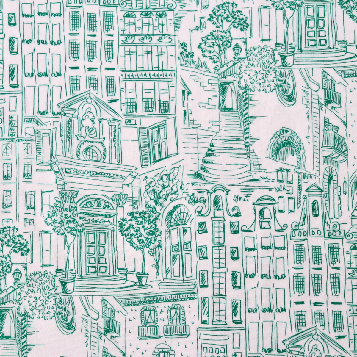 Roman Holiday Japanese Cotton Lawn — Green