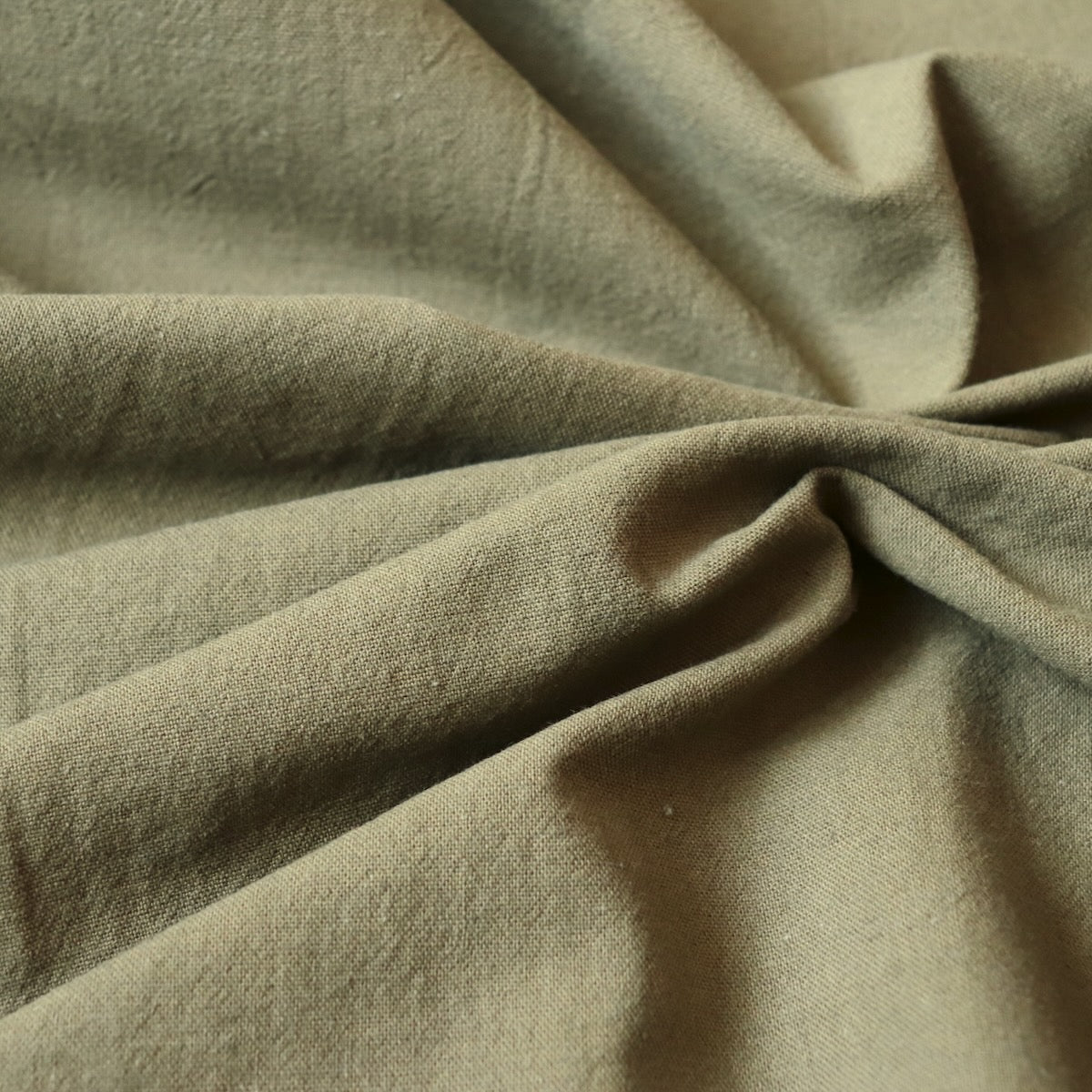 Cotton Linen Canvas — Moss