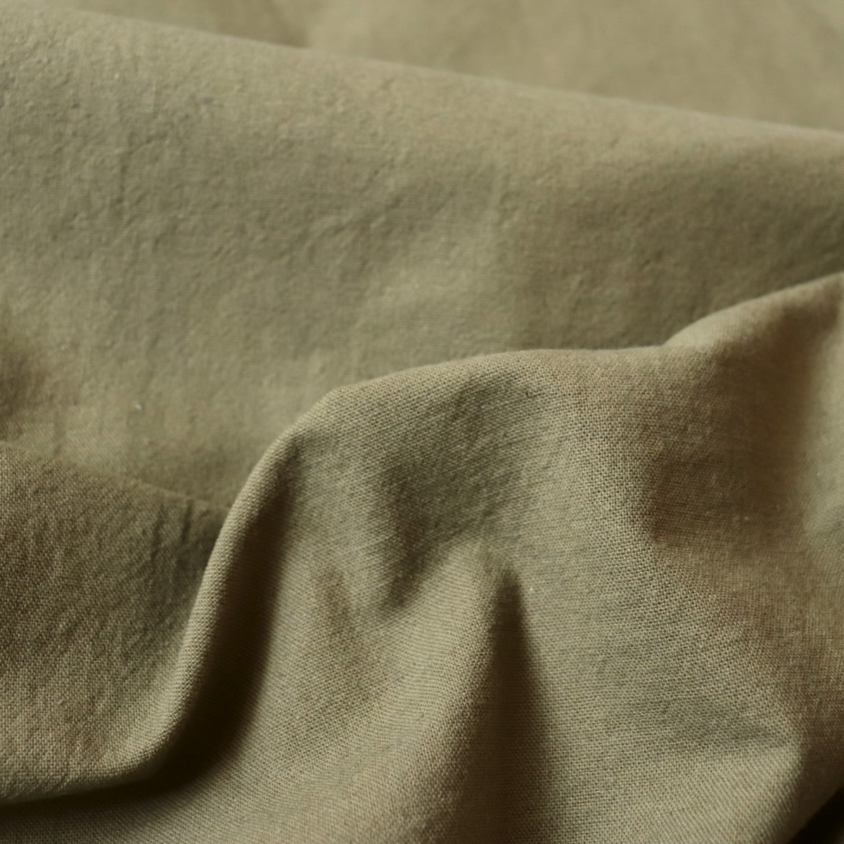 Cotton Linen Canvas — Moss