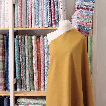 Cotton Linen Canvas — Goldenrod
