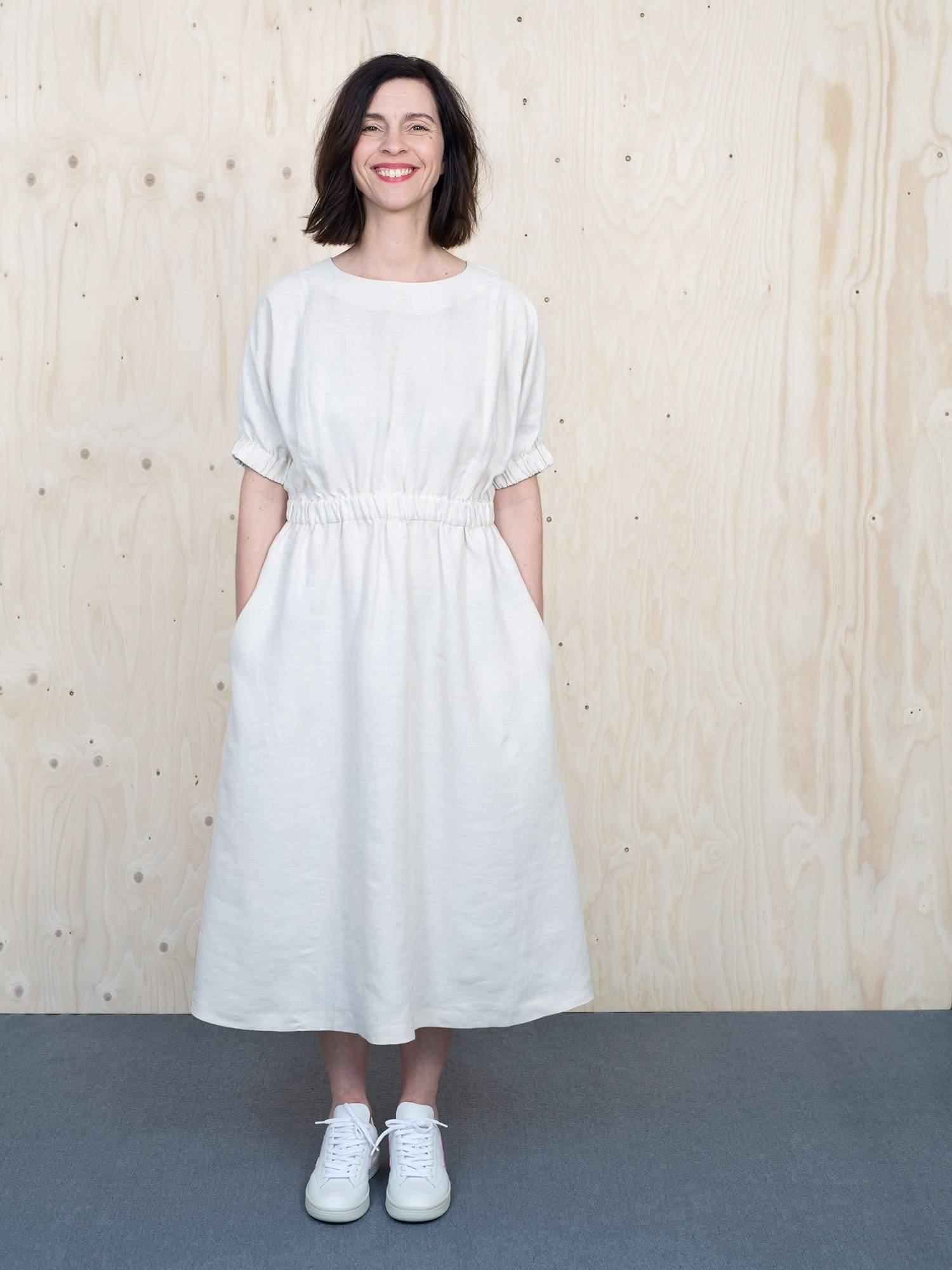 assembly line dress patterns THE ASSEMBLY LINE V-Neck Dress Pattern