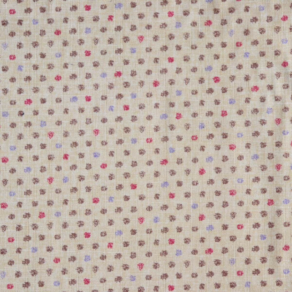 Dotted Dobby Japanese Cotton Print — Ecru