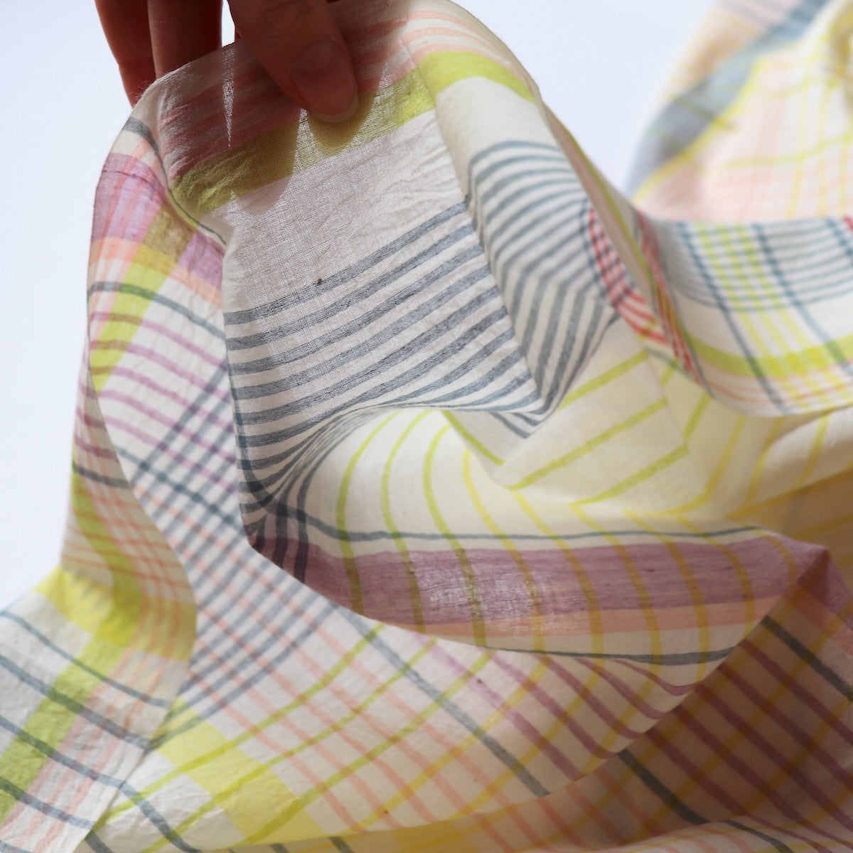 Swatch — Dejeuner Handloom Cotton Check