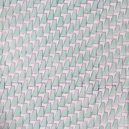 Brahma Karma Block Print — Teal Seven