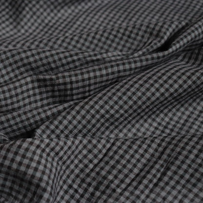 Gray Featherweight Handloom Cotton Check