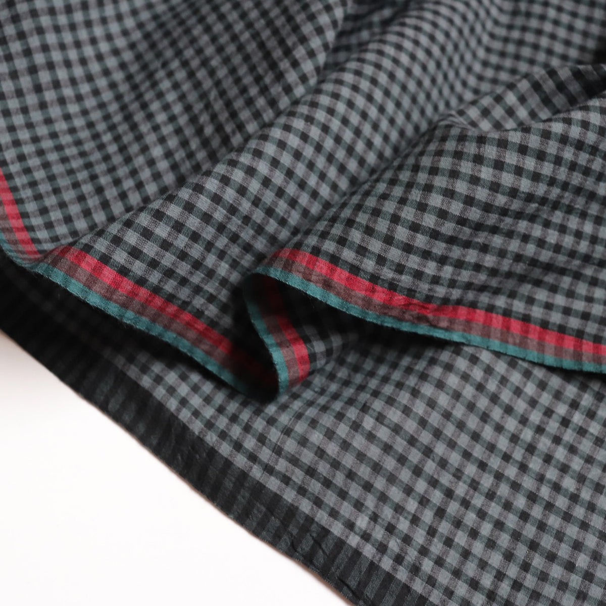 Gray Featherweight Handloom Cotton Check