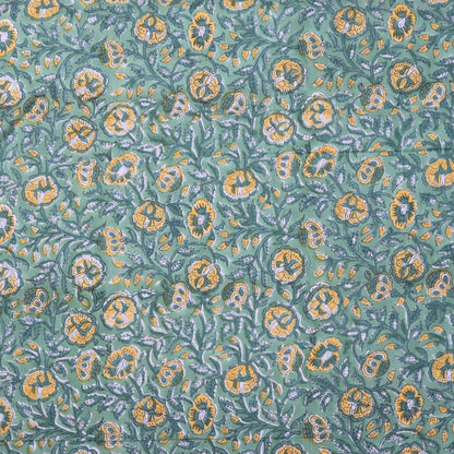 Buttercup Block Print Cotton