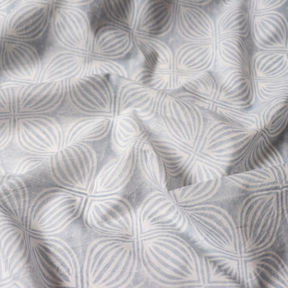 Brahma Karma Block Print — Grey Big Petal