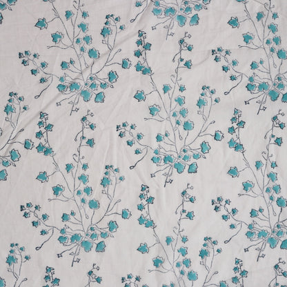 Brahma Karma Block Print — Teal Twigs