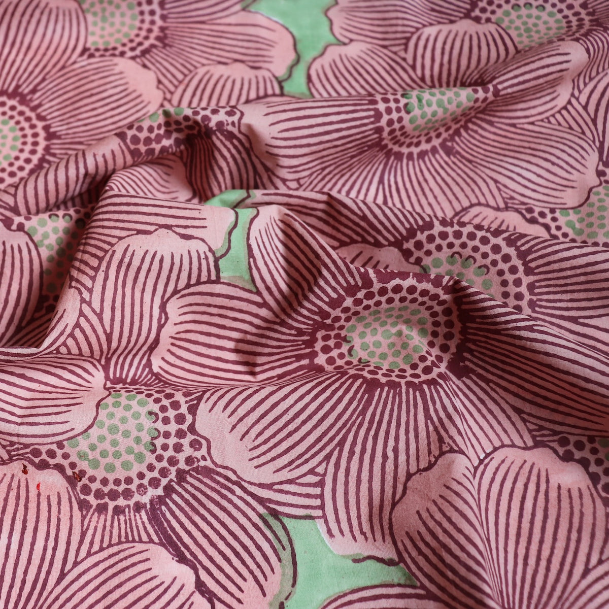 The Really Big Floral Block Print Cotton