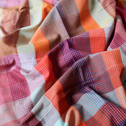 Sunset Handloom Cotton Check