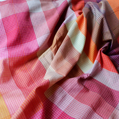 Sunset Handloom Cotton Check