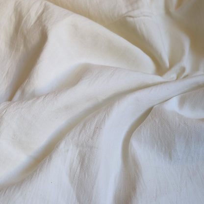 Cream Herringbone Handloom Cotton