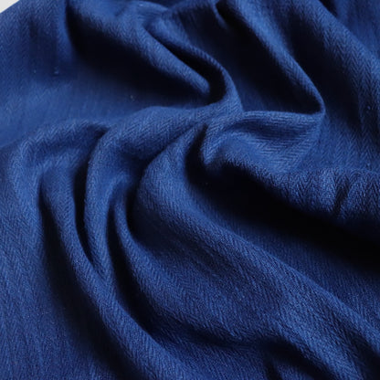 Not Denim Herringbone Handloom Cotton — Dark Indigo