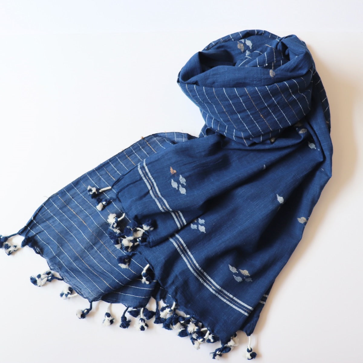 Flight Handloom Jamdani Scarf