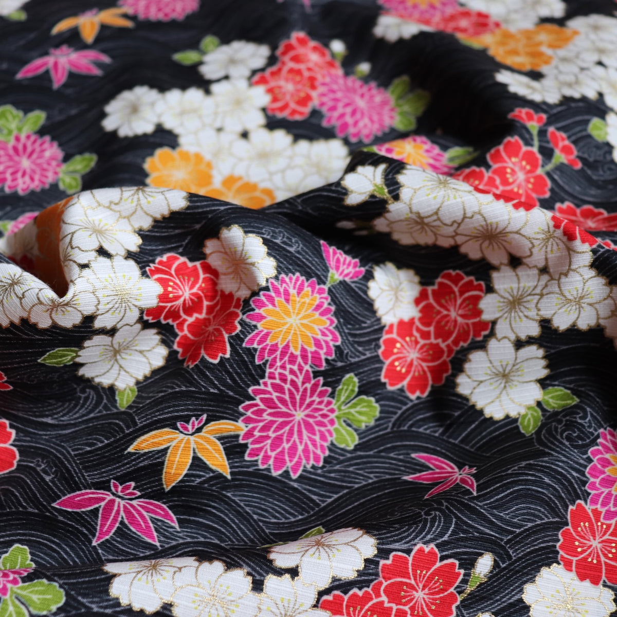 Swatch — Golden Seasons Cotton Shantung