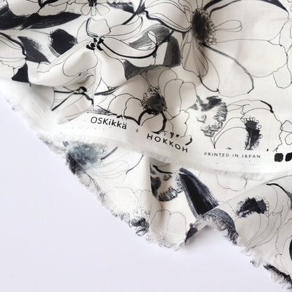 Lilies Cotton Lawn — Pearl White