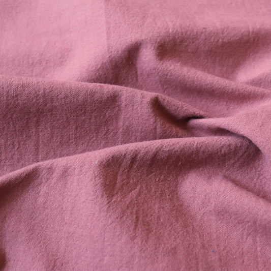 Cotton Linen Canvas — Pink