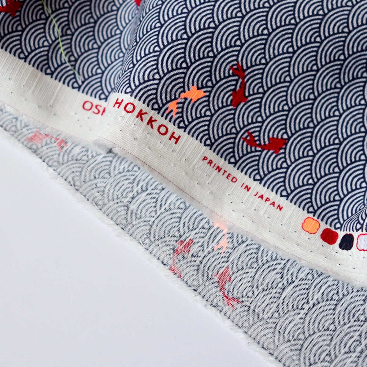 Technicolor Koi Dobby Cotton Print