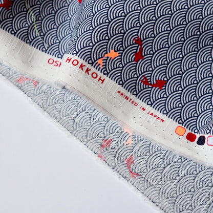 Technicolor Koi Dobby Cotton Print