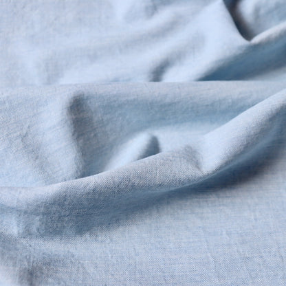 Organic Cotton Oxford — Light Blue