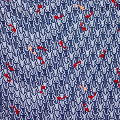 Technicolor Koi Dobby Cotton Print