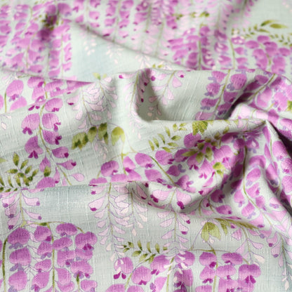 Wisteria Cotton Dobby