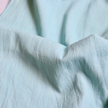 Glacier Blue Handloom Cotton Twill
