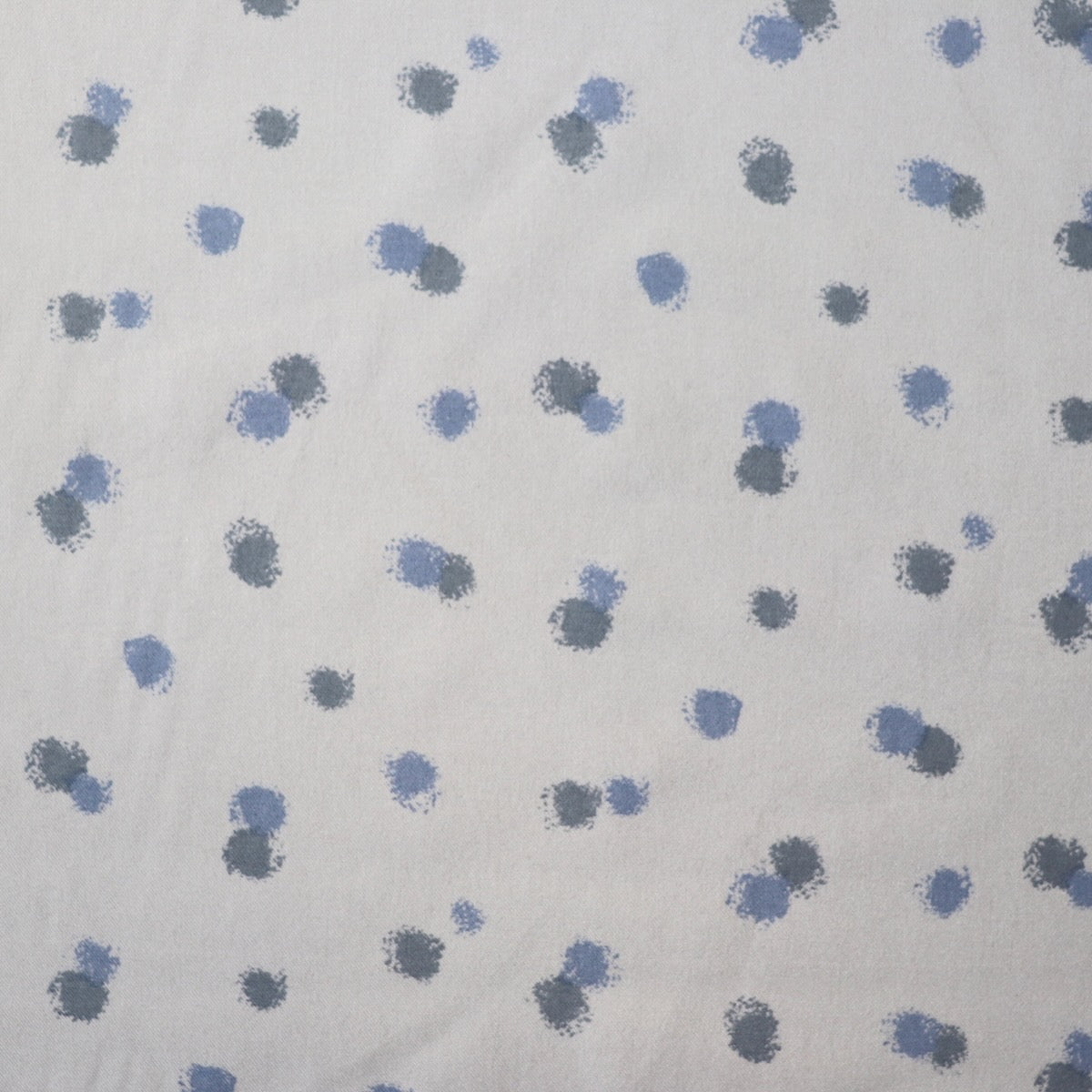 grey printed cotton flannel fabric made in Japan