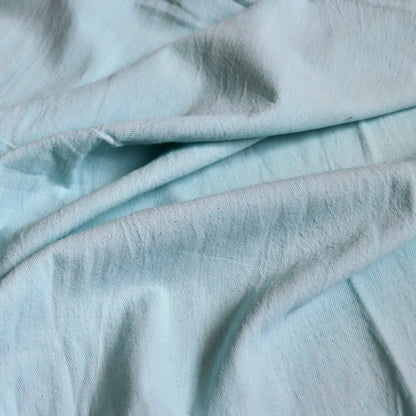 Glacier Blue Handloom Cotton Twill
