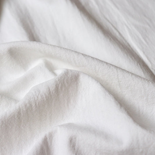 cotton linen canvas heavy weight off white fabric made in Japan