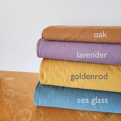 Cotton Linen Canvas — Goldenrod