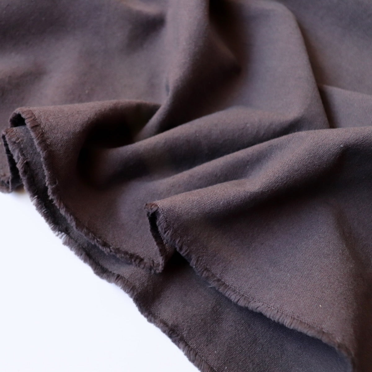 Cotton Linen Canvas — Damson — 0.6 Yard Remnant