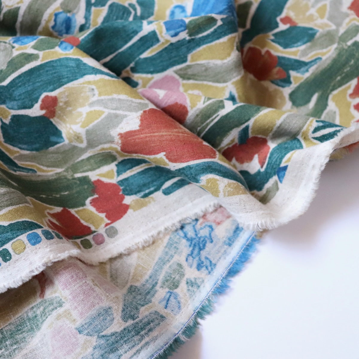 Fingerpaint Linen Cotton — Ochre