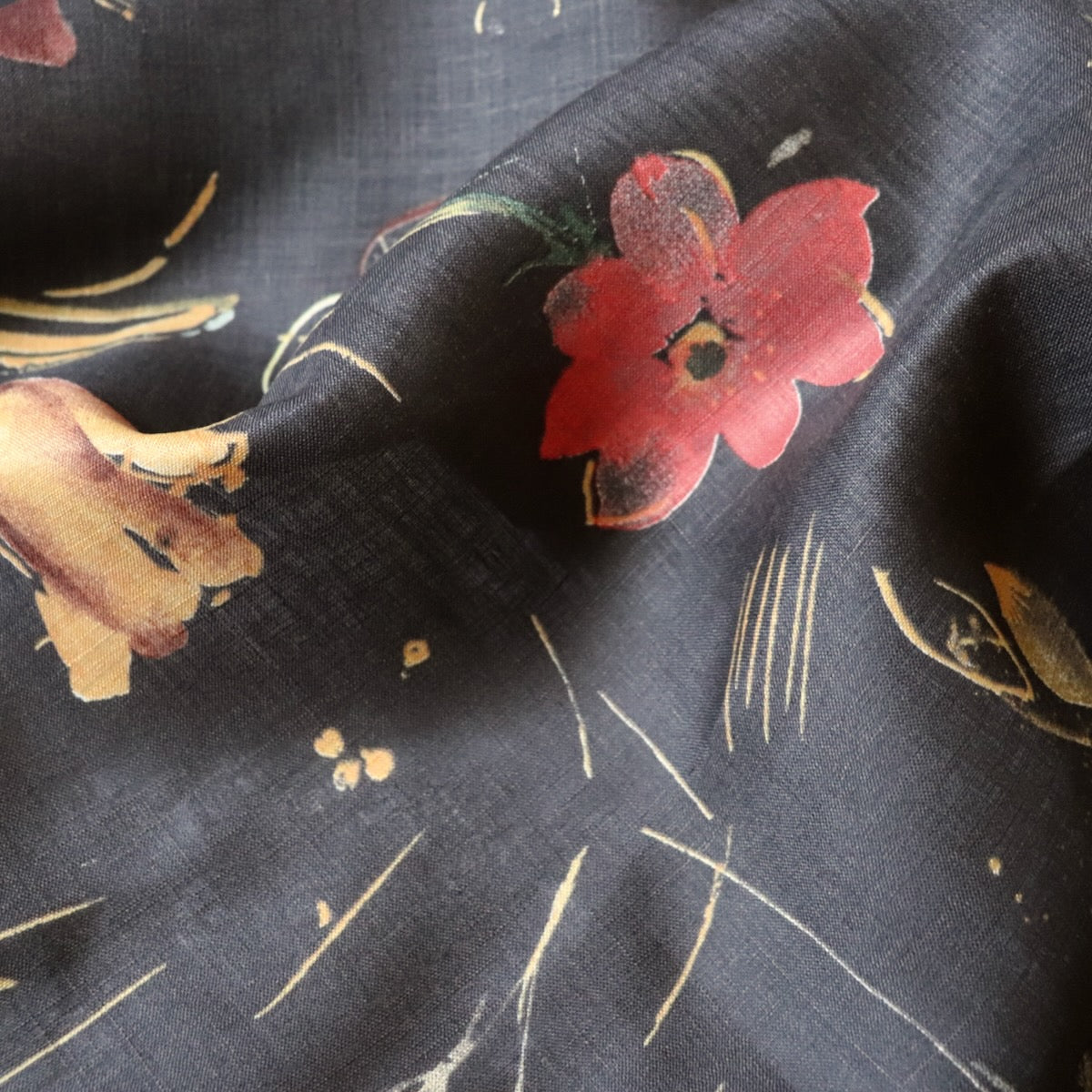 Swatch — Nani Iro Hana no Toki Niwa Linen — Grace