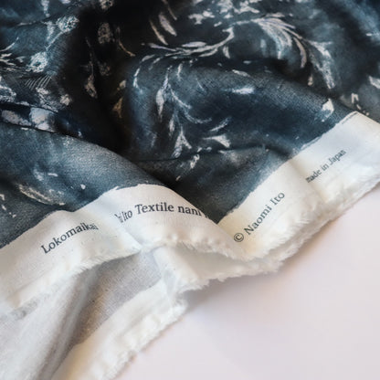 Nani Iro Lokomaikai Cotton Double Gauze — Gray C